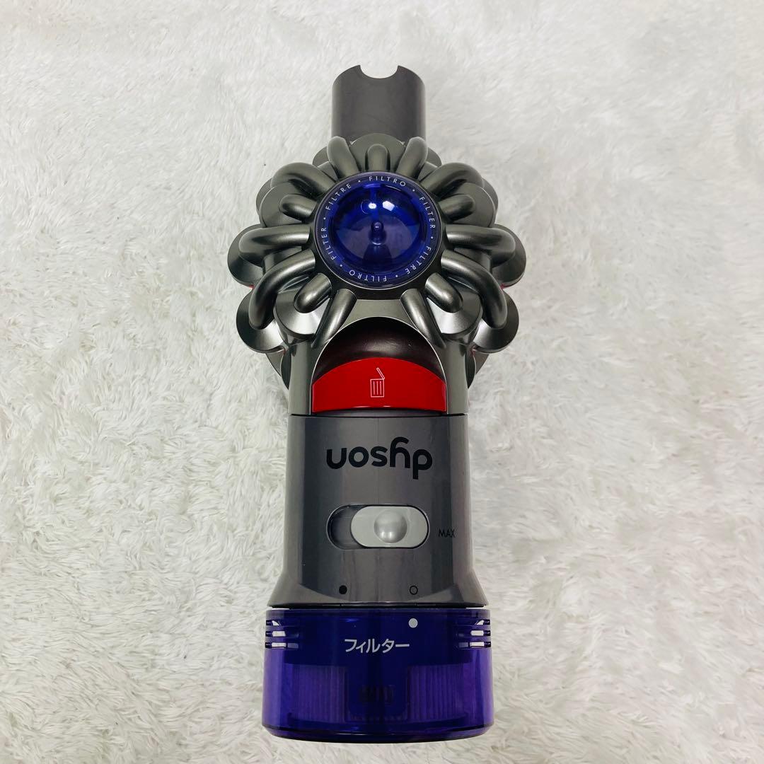 【純正】Dyson v8 slim fluffy＋sv10k 本体 バッテリー付