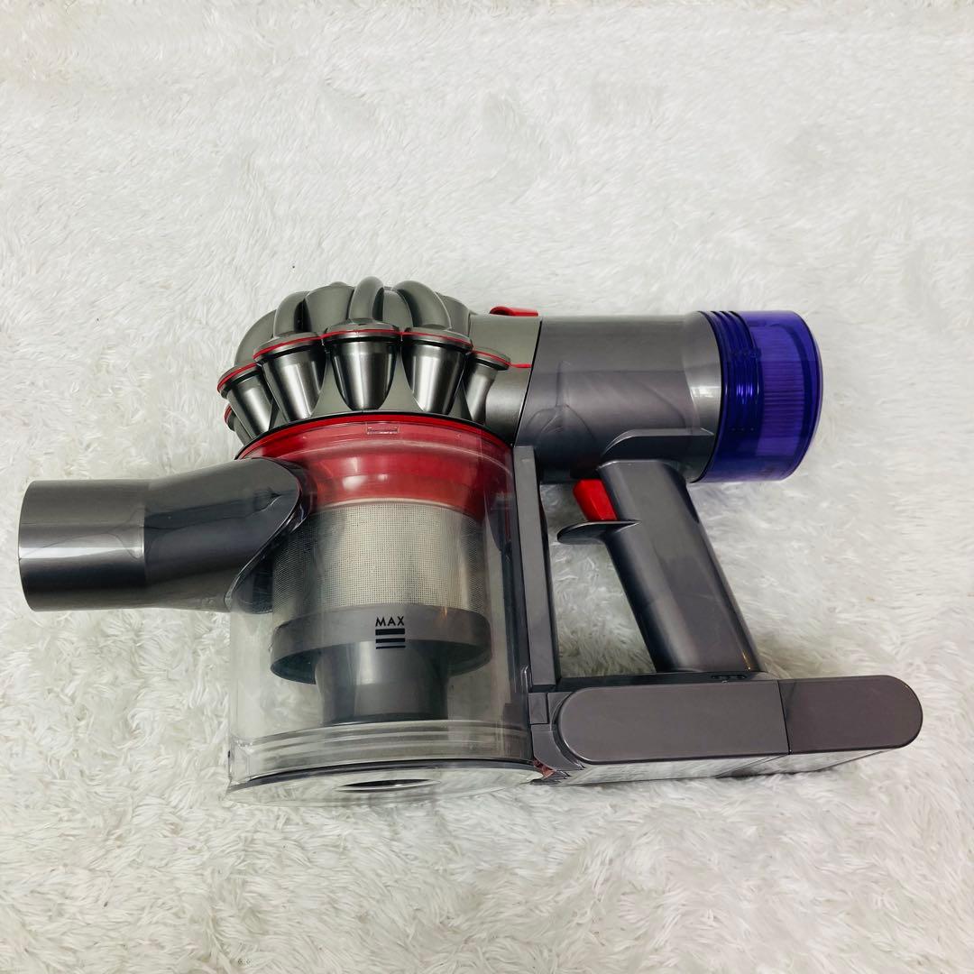 【純正】Dyson v8 slim fluffy＋sv10k 本体 バッテリー付