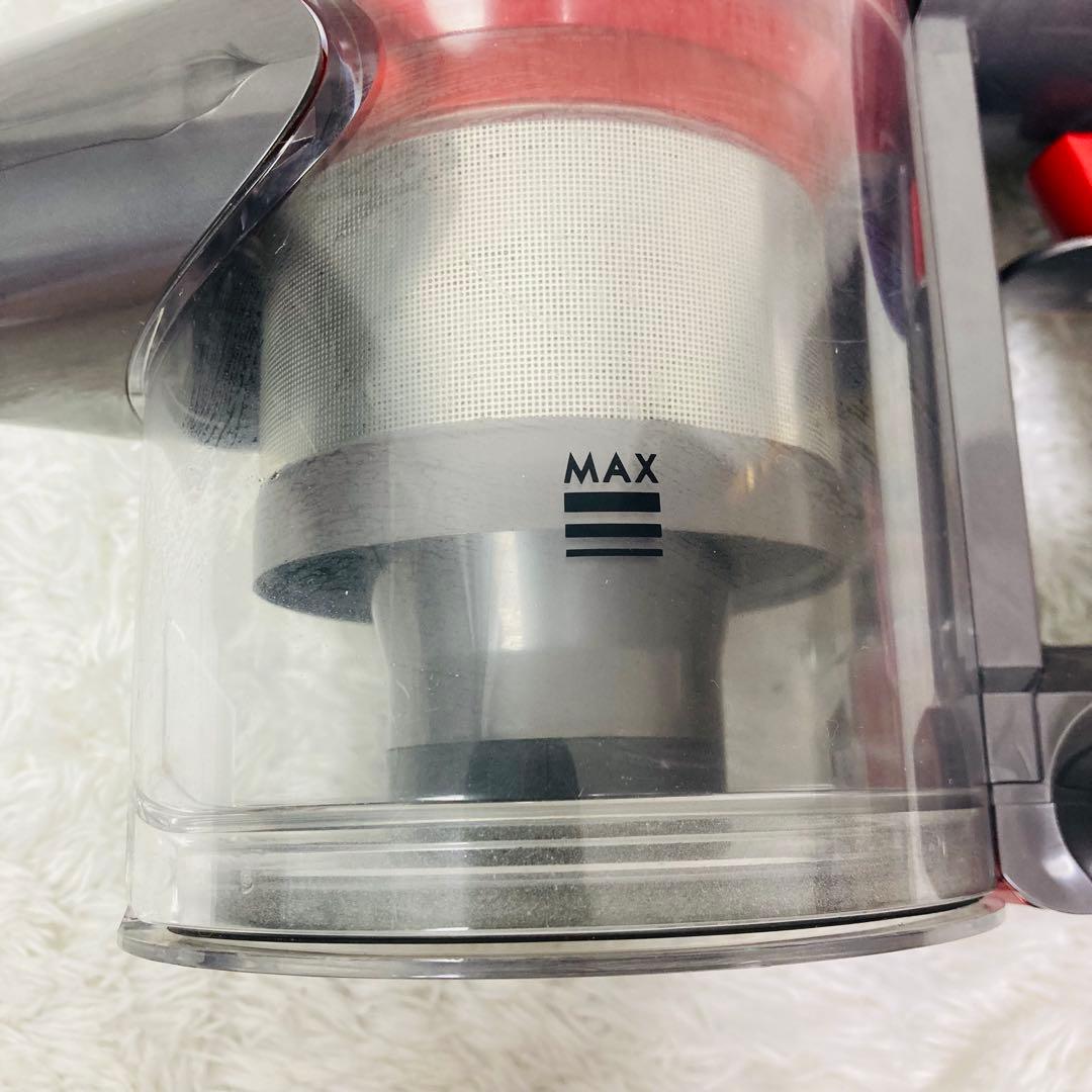 【純正】Dyson v8 slim fluffy＋sv10k 本体 バッテリー付