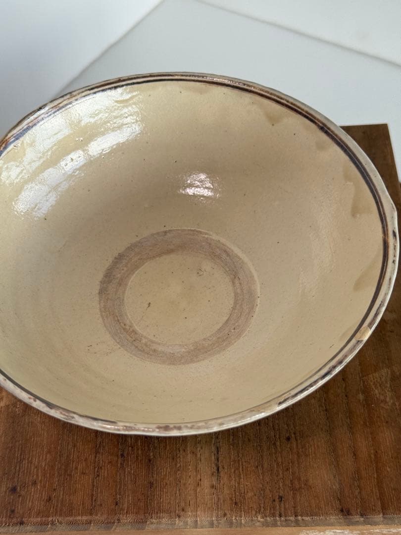 中国明磁州窯黒釉茶碗　直径約16.2㎝