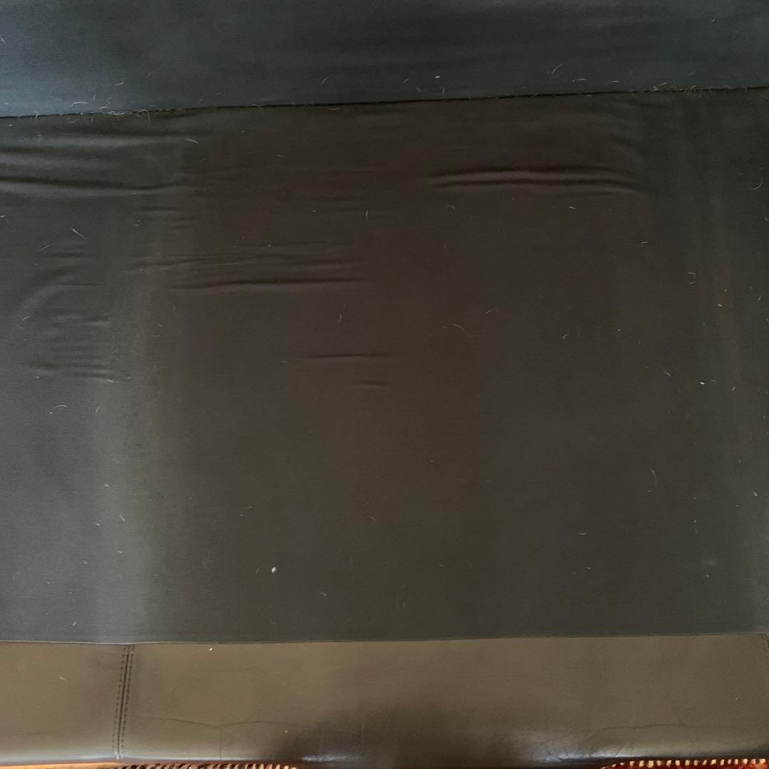 難あり　送料+300円　大型本革ソファー　３人掛　定価100万円　たのメル便込