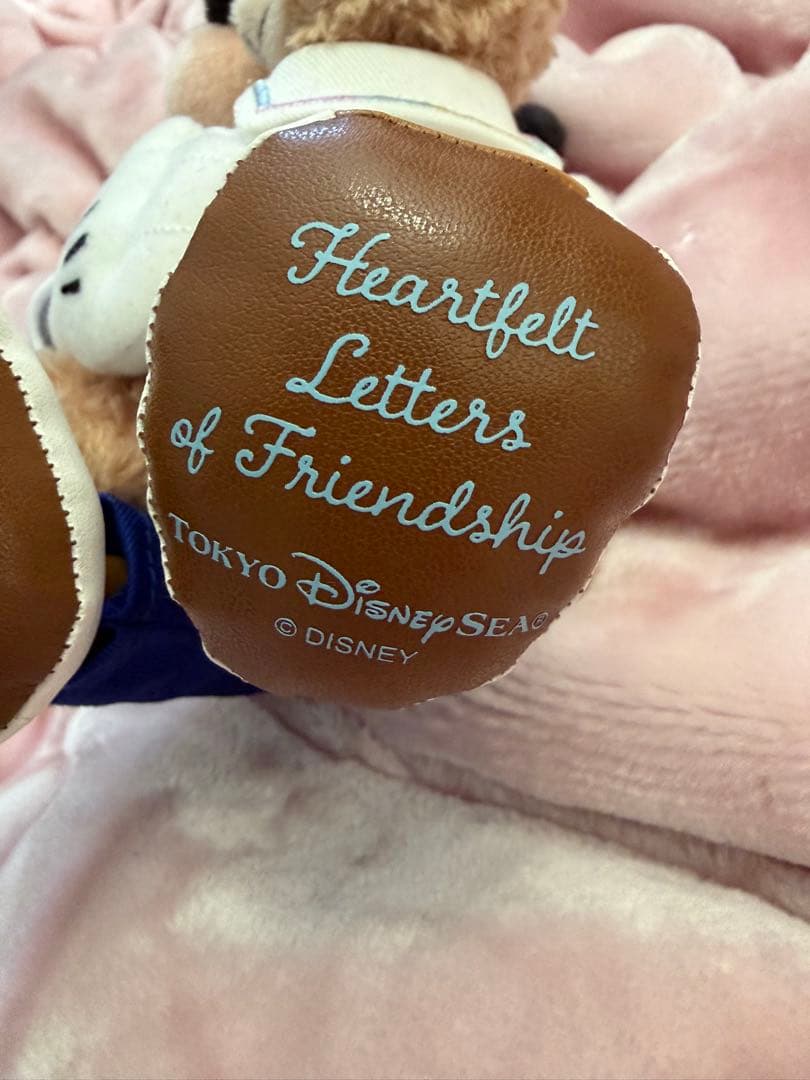 ミッキー &ダッフィー　ぬいぐるみバッジ