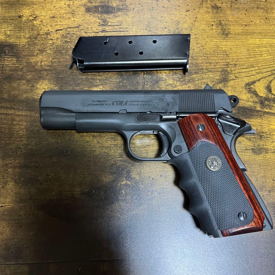 マルシン　X-PFC ガバメントコマンダー　モデルガン　パックマイヤー　グリップ