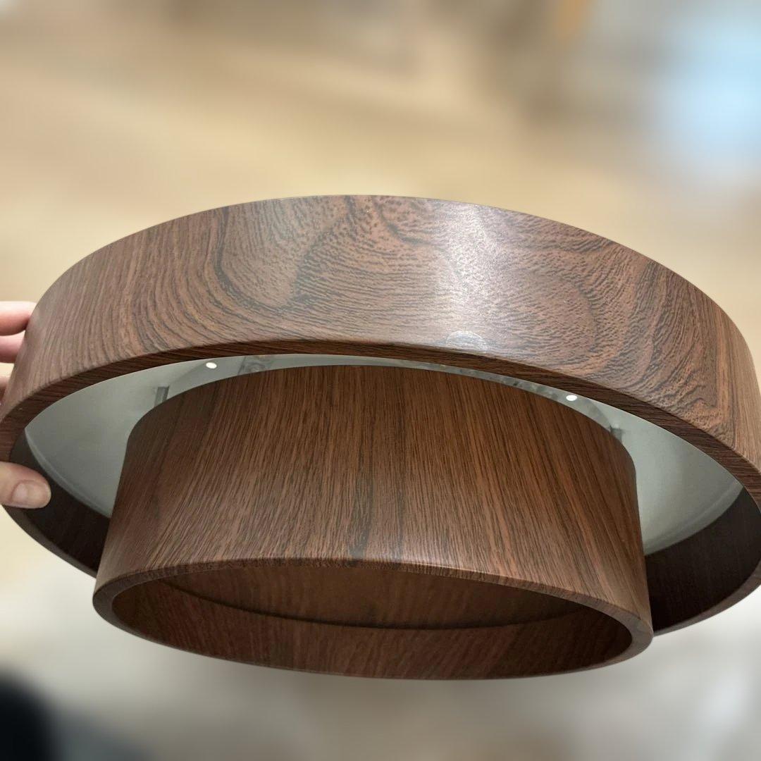 シーリングライト　おしゃれ　木目調　調光調色