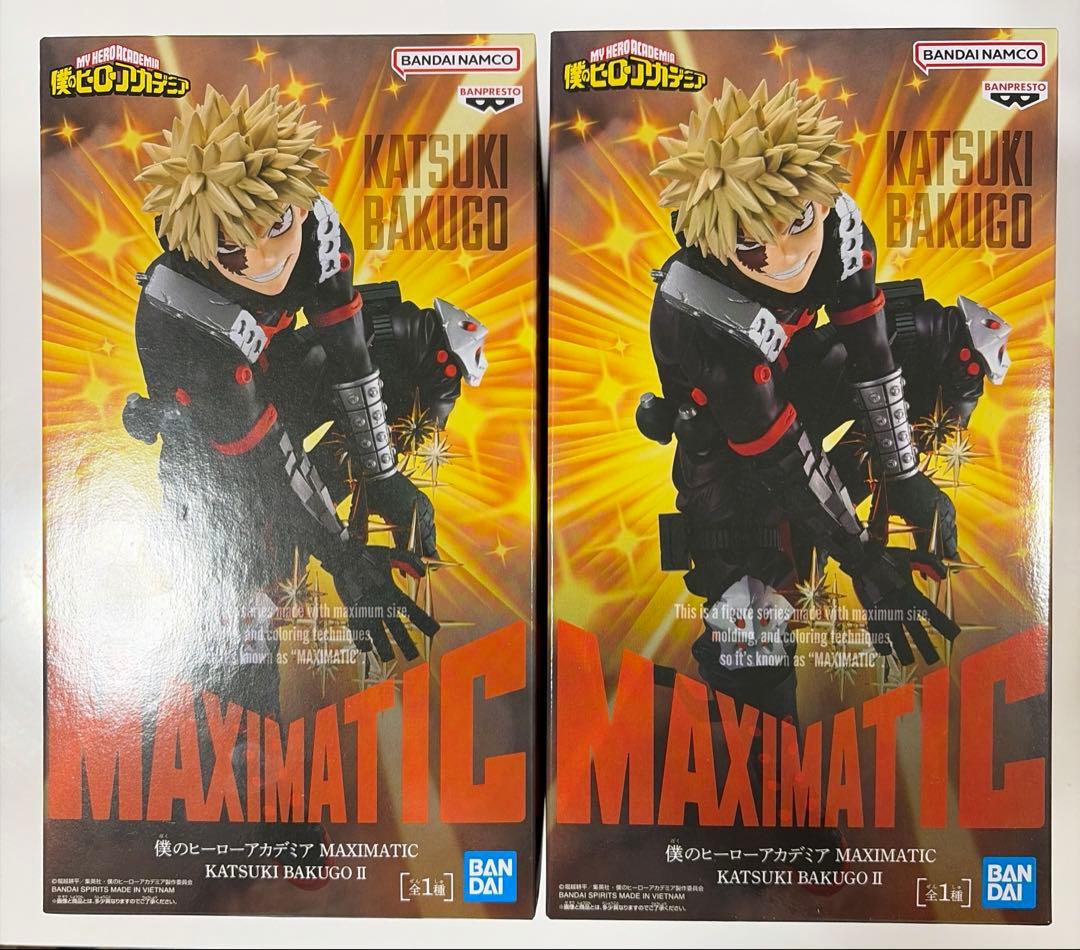ヒロアカ フィギュア 6体セット MAXIMATIC 緑谷出久 爆豪勝己 轟焦凍