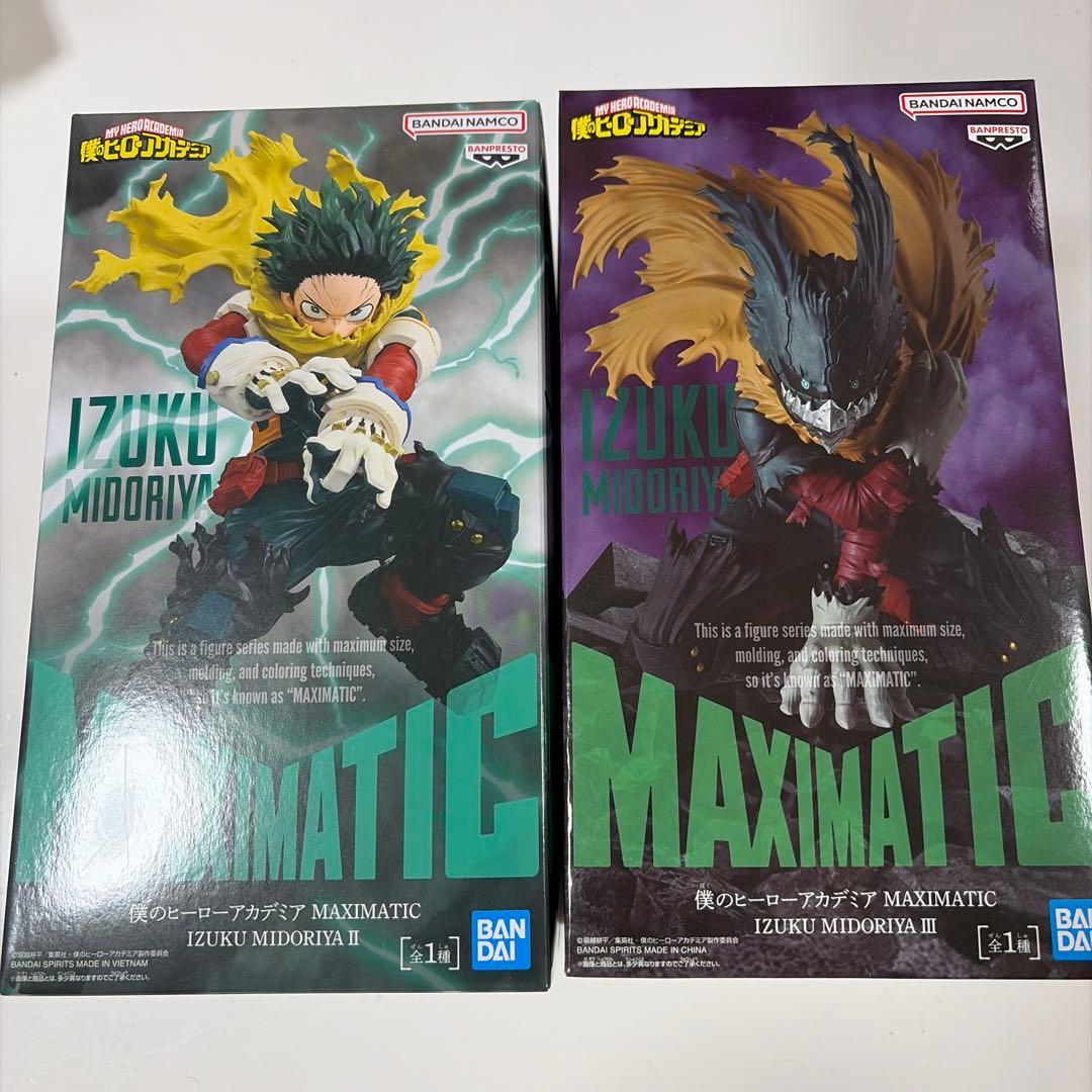 ヒロアカ フィギュア 6体セット MAXIMATIC 緑谷出久 爆豪勝己 轟焦凍