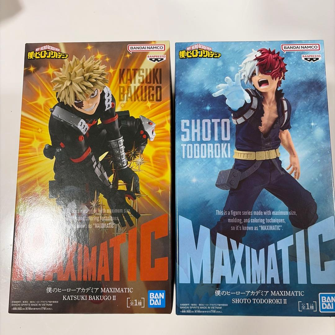 ヒロアカ フィギュア 6体セット MAXIMATIC 緑谷出久 爆豪勝己 轟焦凍