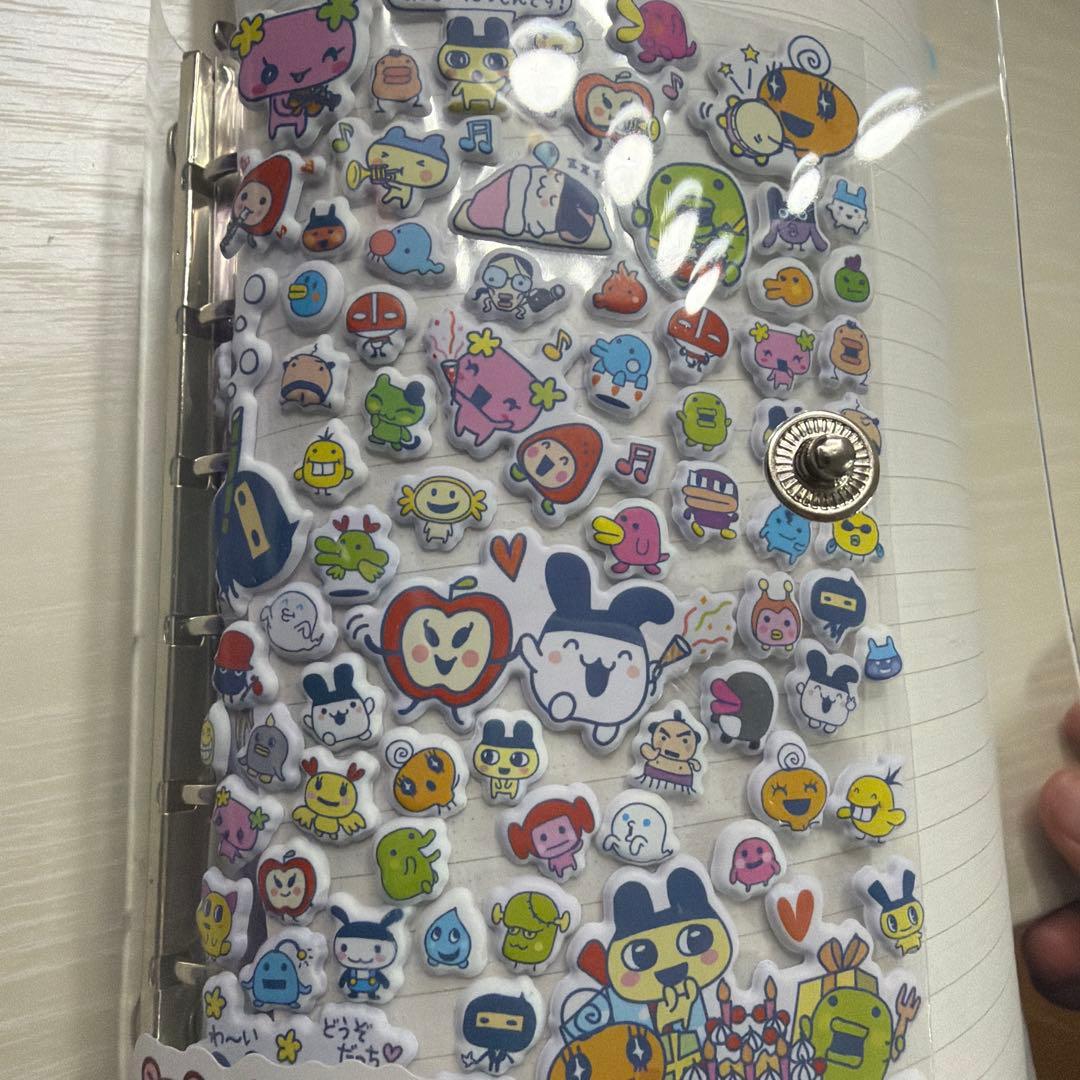 ボンボンドロップシール たまごっち サンリオ 国内正規品 その他多数（シール帳）