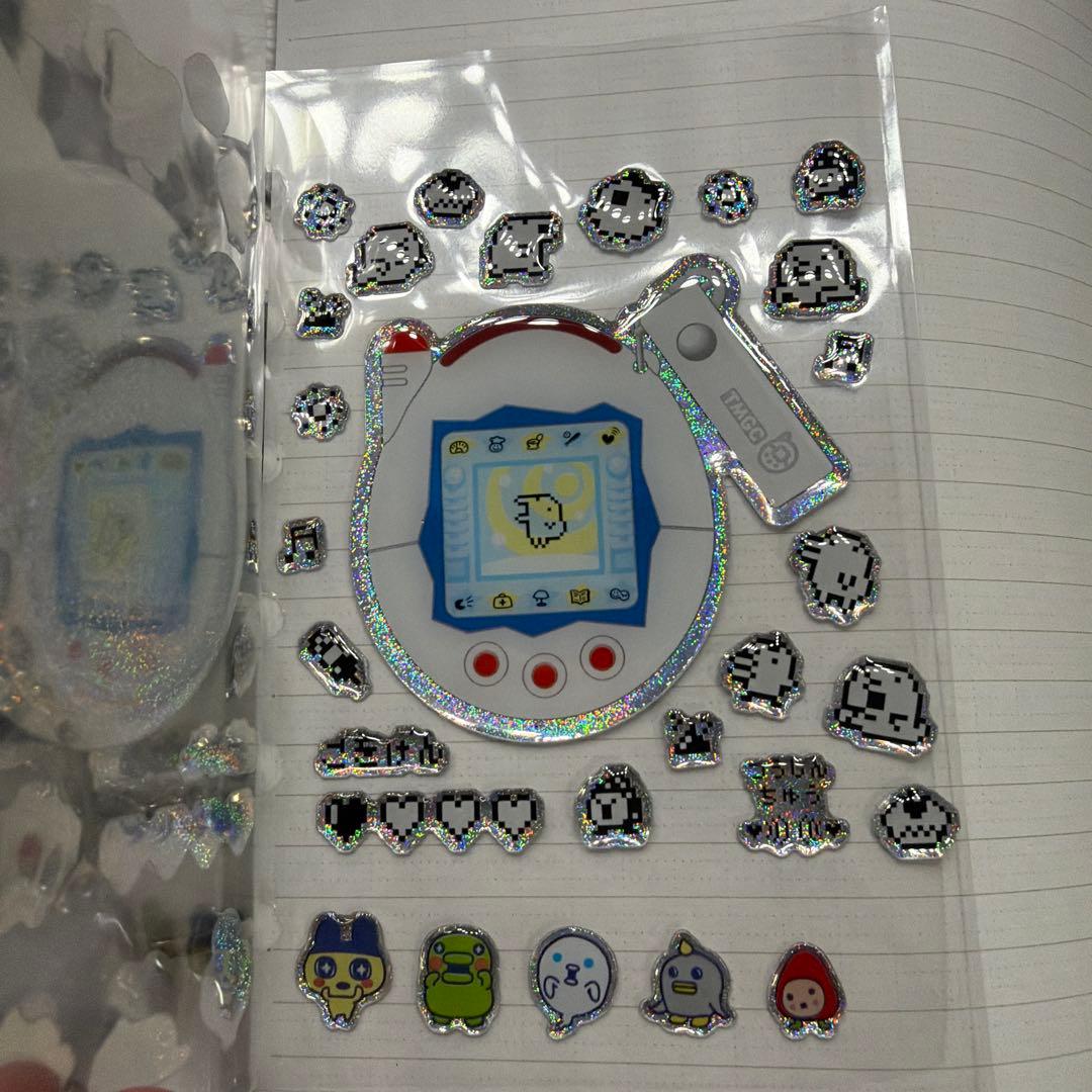 ボンボンドロップシール たまごっち サンリオ 国内正規品 その他多数（シール帳）
