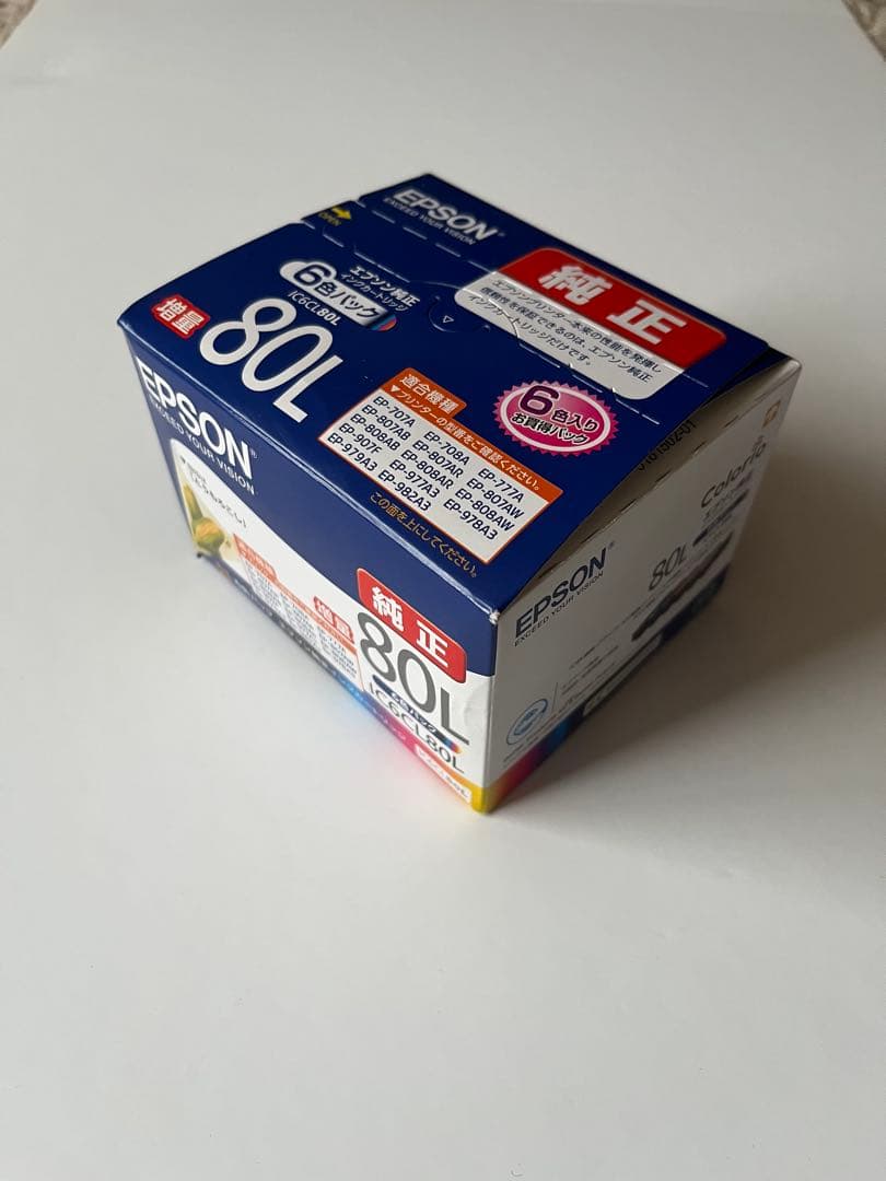 【EPSON】純正インクカートリッジ 80L増量6色パック ＋ αセット