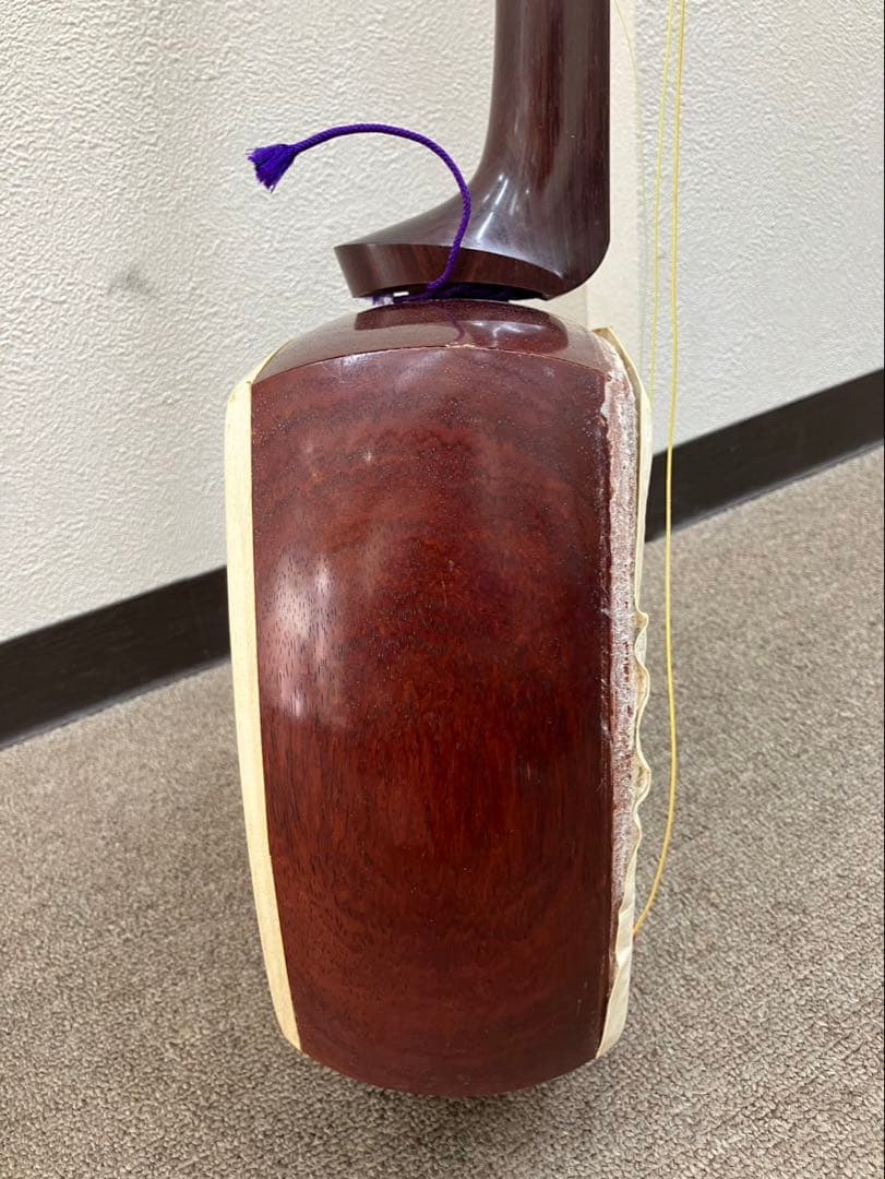 三味線 紅木製 太棹タイプ アンティーク