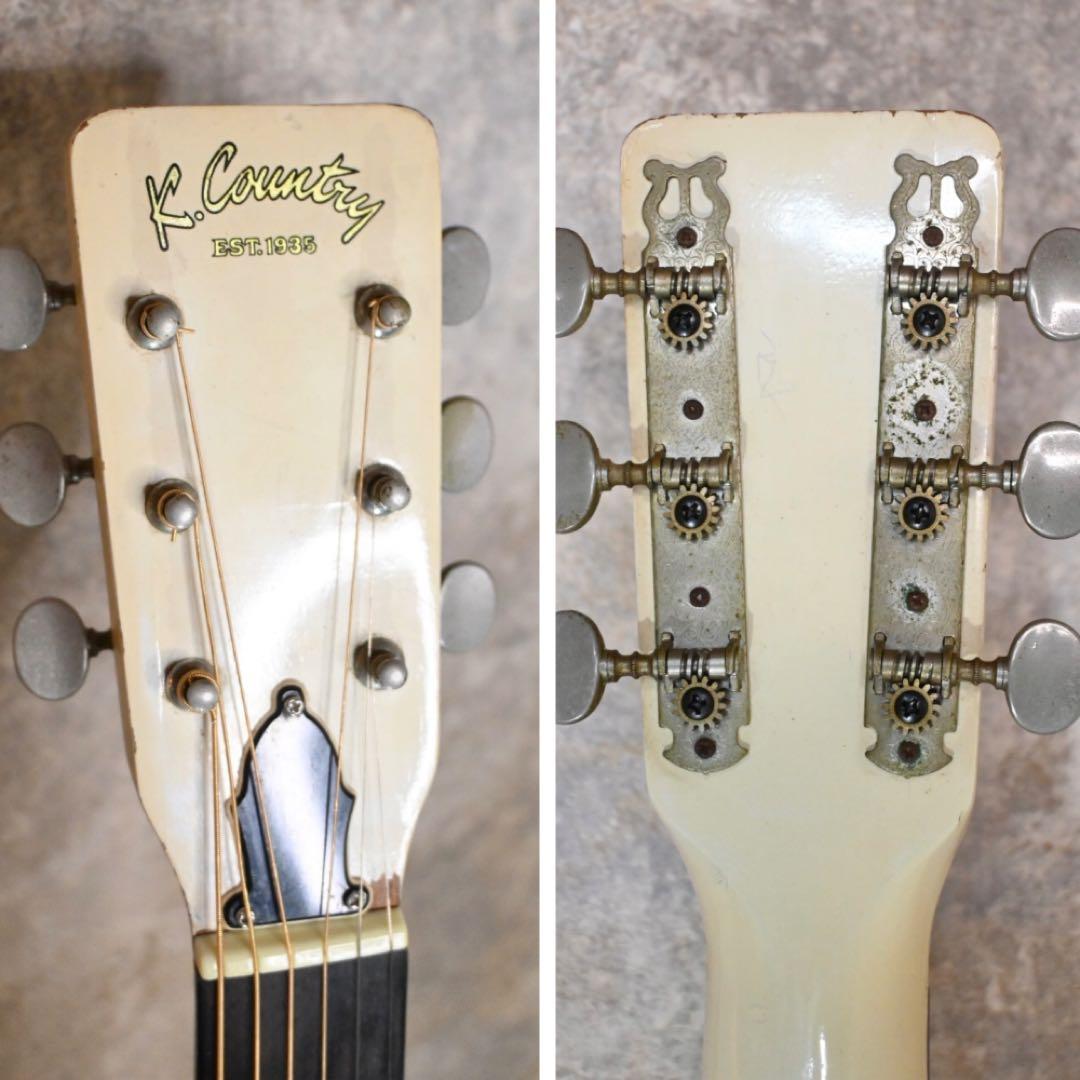 K.Country FW-150 春日楽器 ケーカントリー レトロ 白ギター