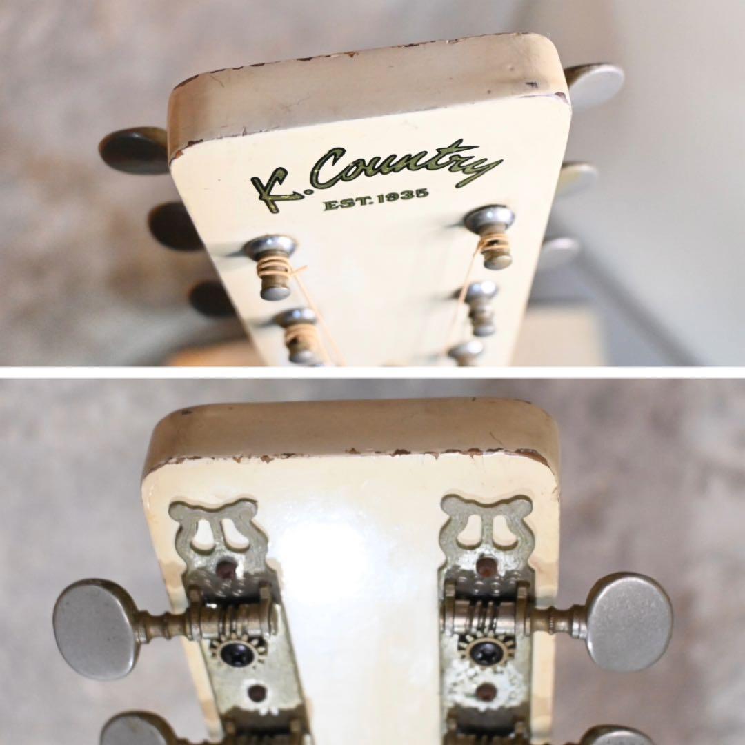 K.Country FW-150 春日楽器 ケーカントリー レトロ 白ギター