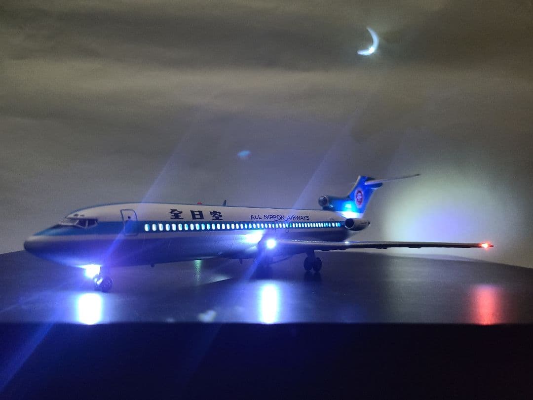 ANA BOEING 727-200 モヒカン LED仕様完成品