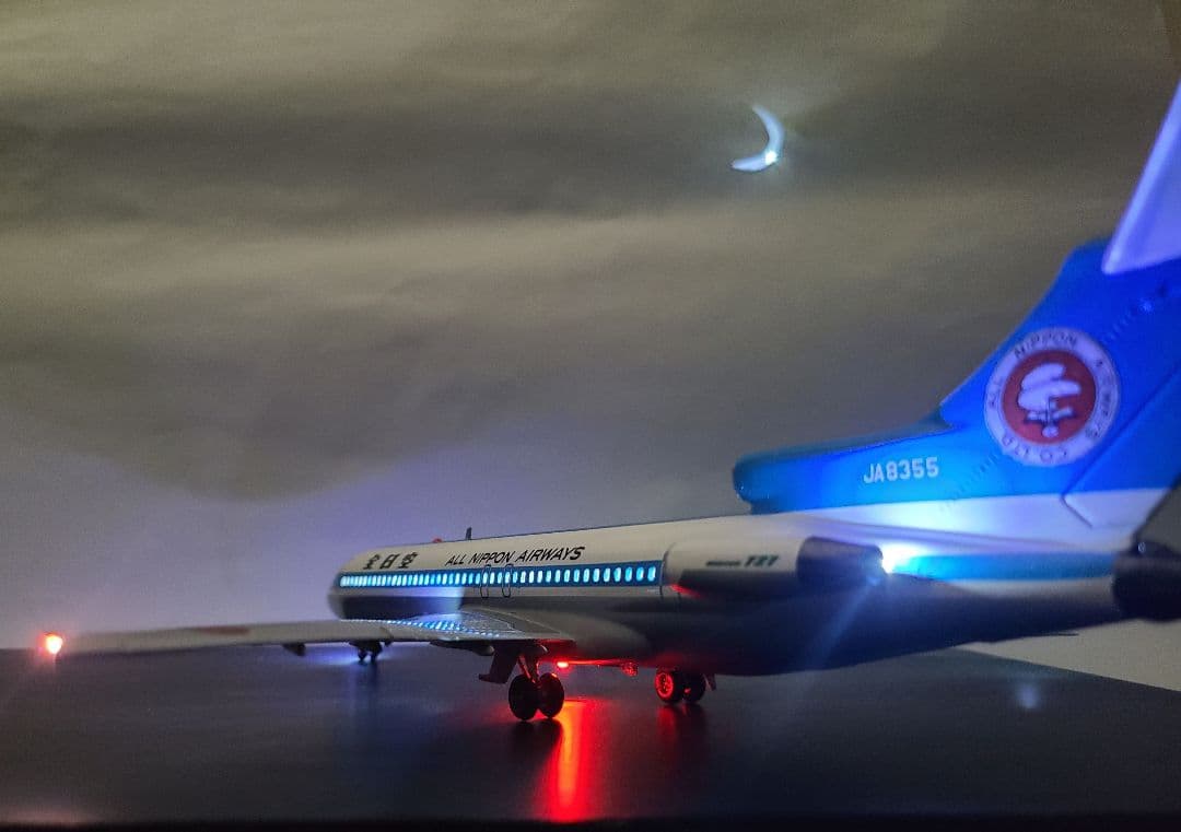 ANA BOEING 727-200 モヒカン LED仕様完成品