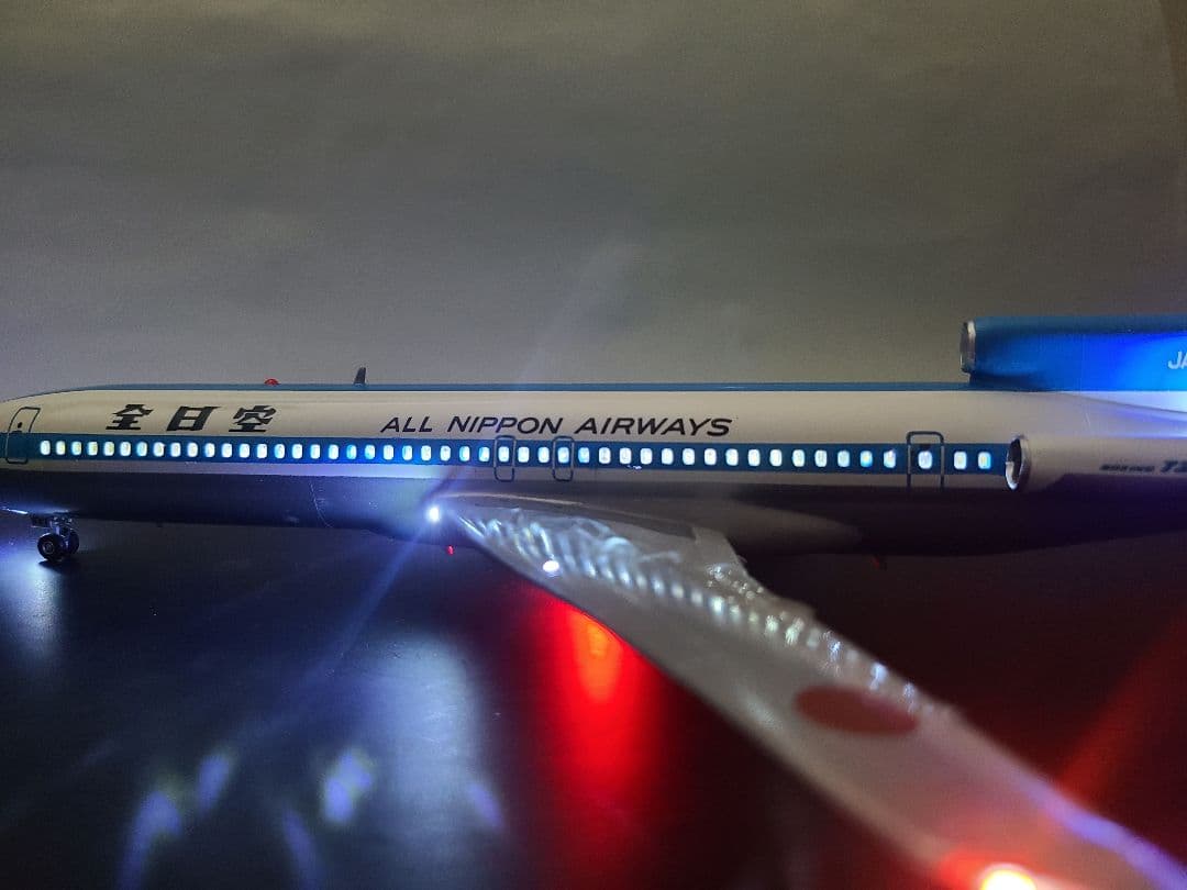 ANA BOEING 727-200 モヒカン LED仕様完成品