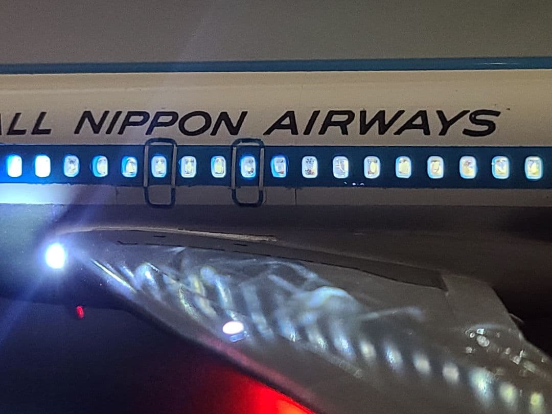 ANA BOEING 727-200 モヒカン LED仕様完成品