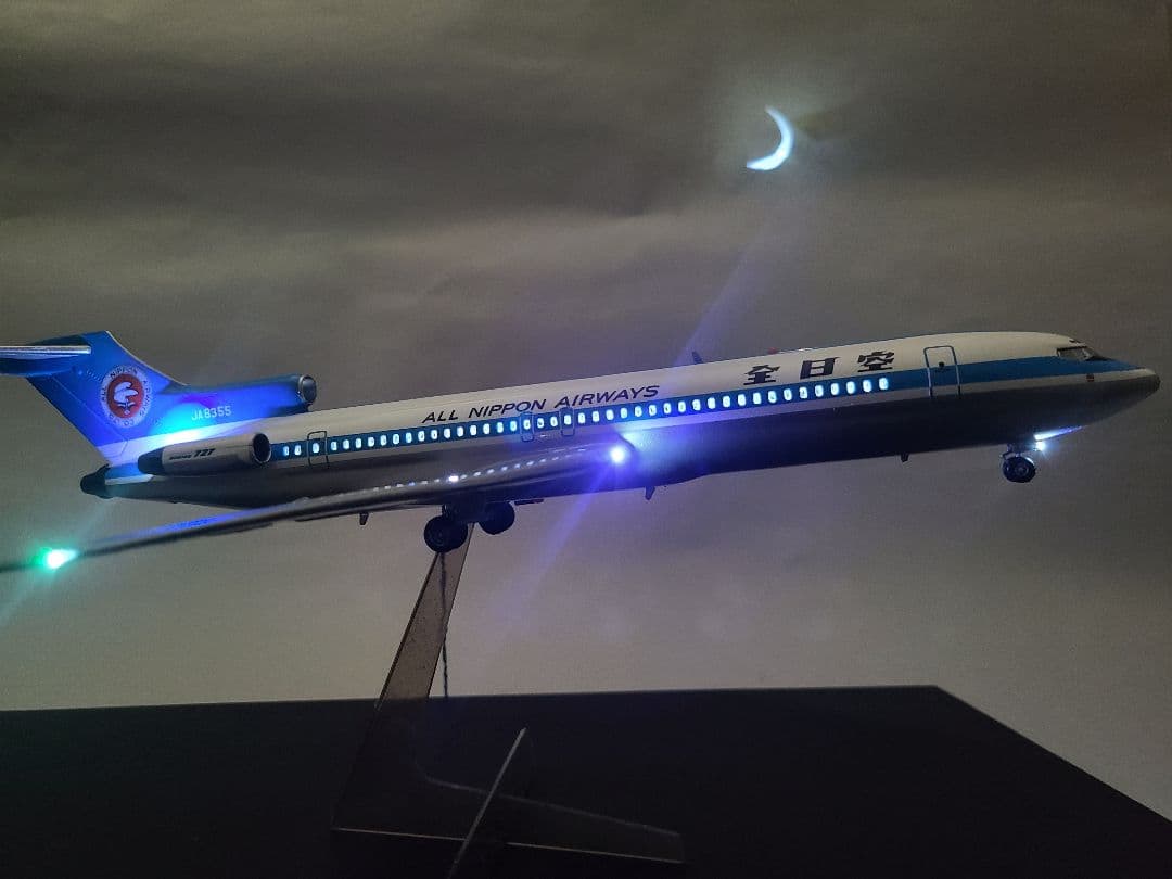 ANA BOEING 727-200 モヒカン LED仕様完成品