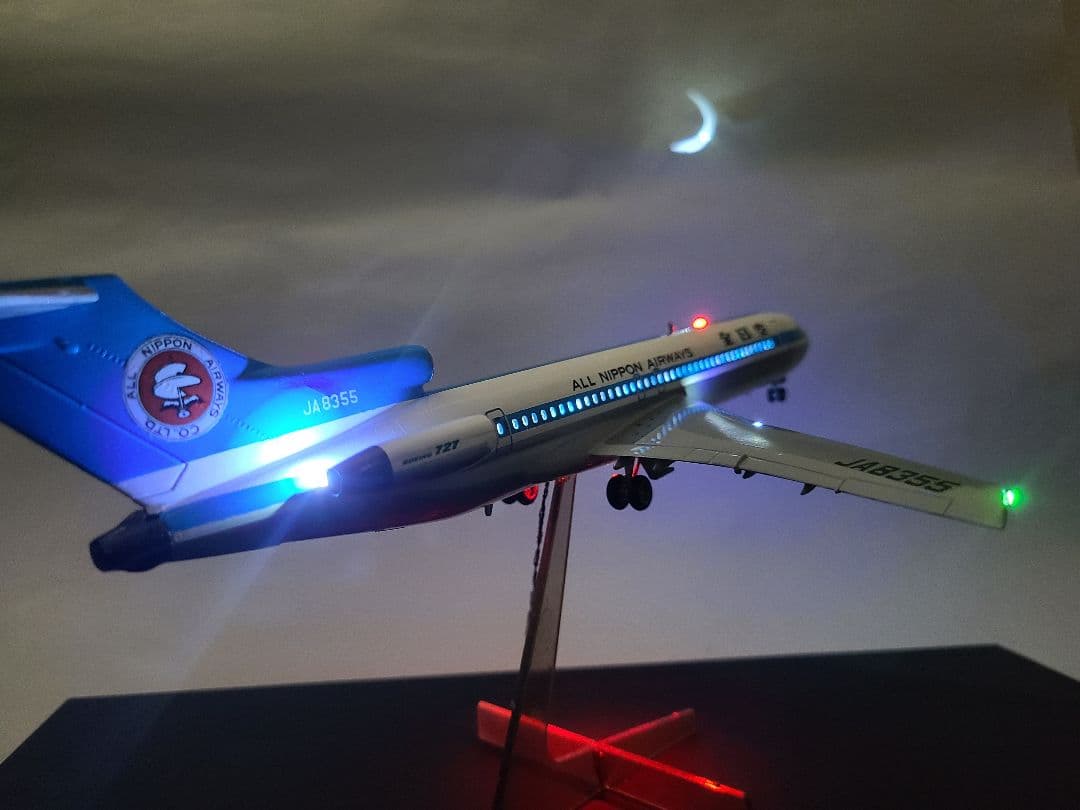 ANA BOEING 727-200 モヒカン LED仕様完成品