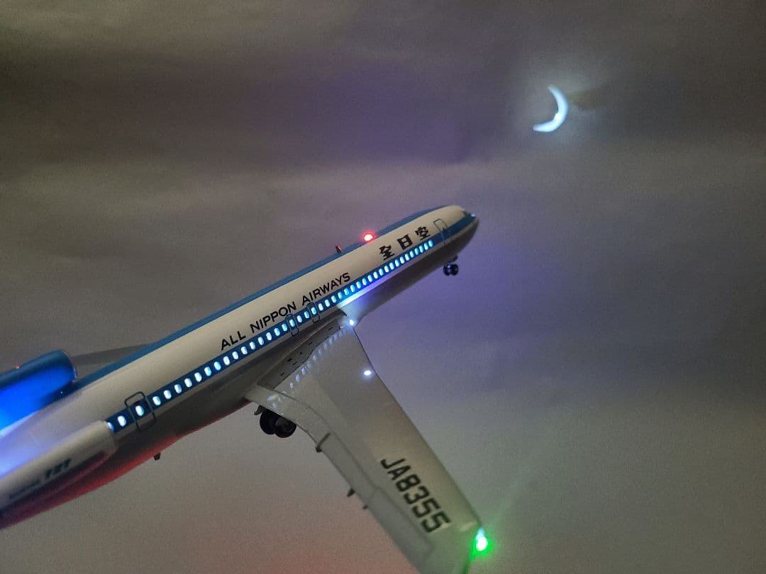 ANA BOEING 727-200 モヒカン LED仕様完成品