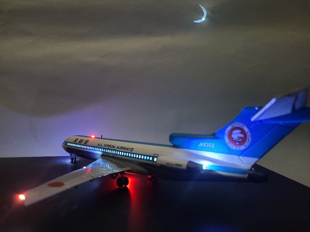 ANA BOEING 727-200 モヒカン LED仕様完成品