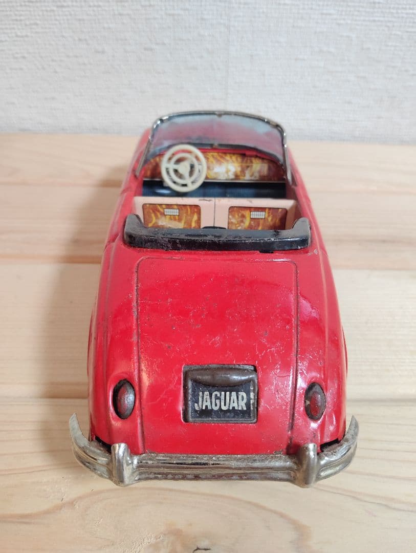 ブリキ ジャガー クラシックカー 日本製 バンダイ 昭和レトロ