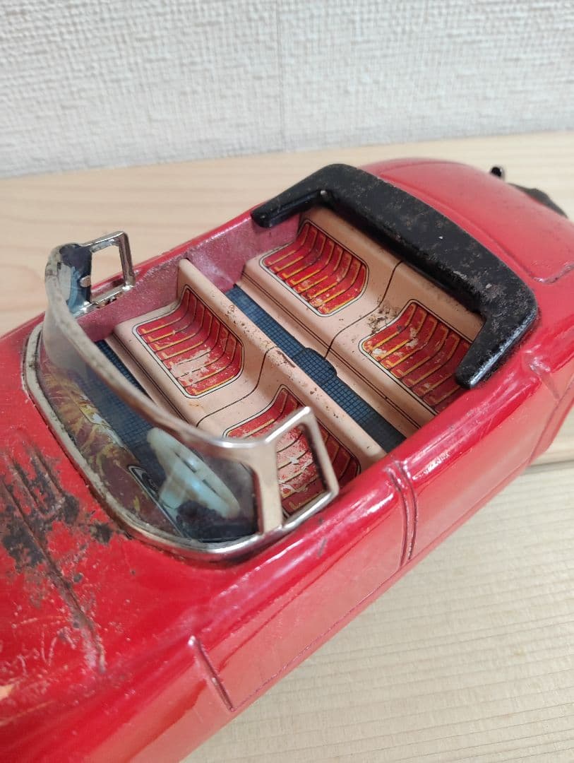 ブリキ ジャガー クラシックカー 日本製 バンダイ 昭和レトロ