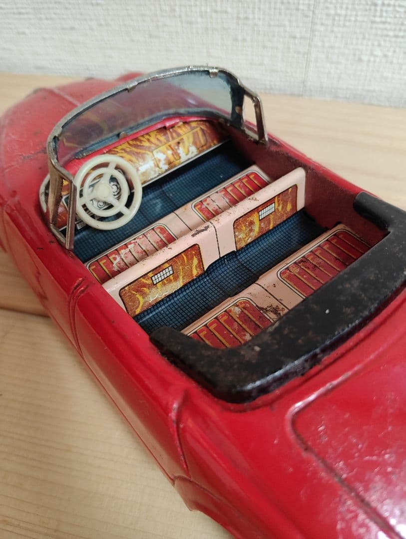 ブリキ ジャガー クラシックカー 日本製 バンダイ 昭和レトロ