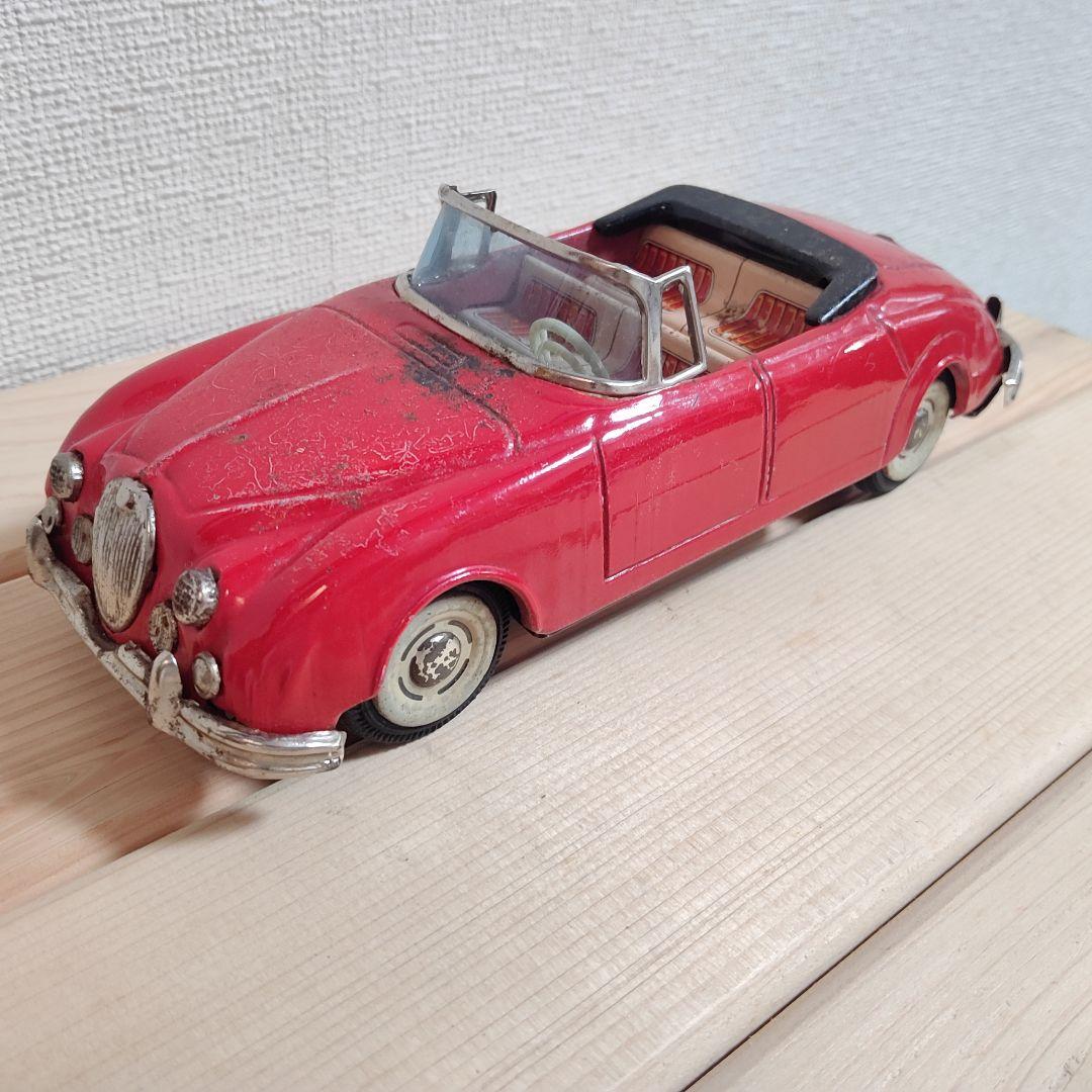 ブリキ ジャガー クラシックカー 日本製 バンダイ 昭和レトロ