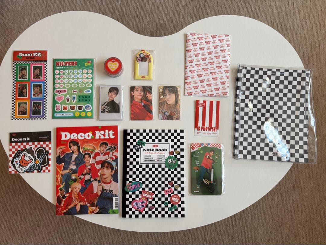 TXT 3rd PHOTOBOOK H:OUR 2種 DECO KIT 2022