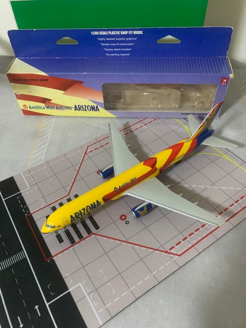 ＮＨ葉月‼️アメリカウエスト航空Ｂ７５７➕ＮＣＡ７４７－８Ｆ二機セット