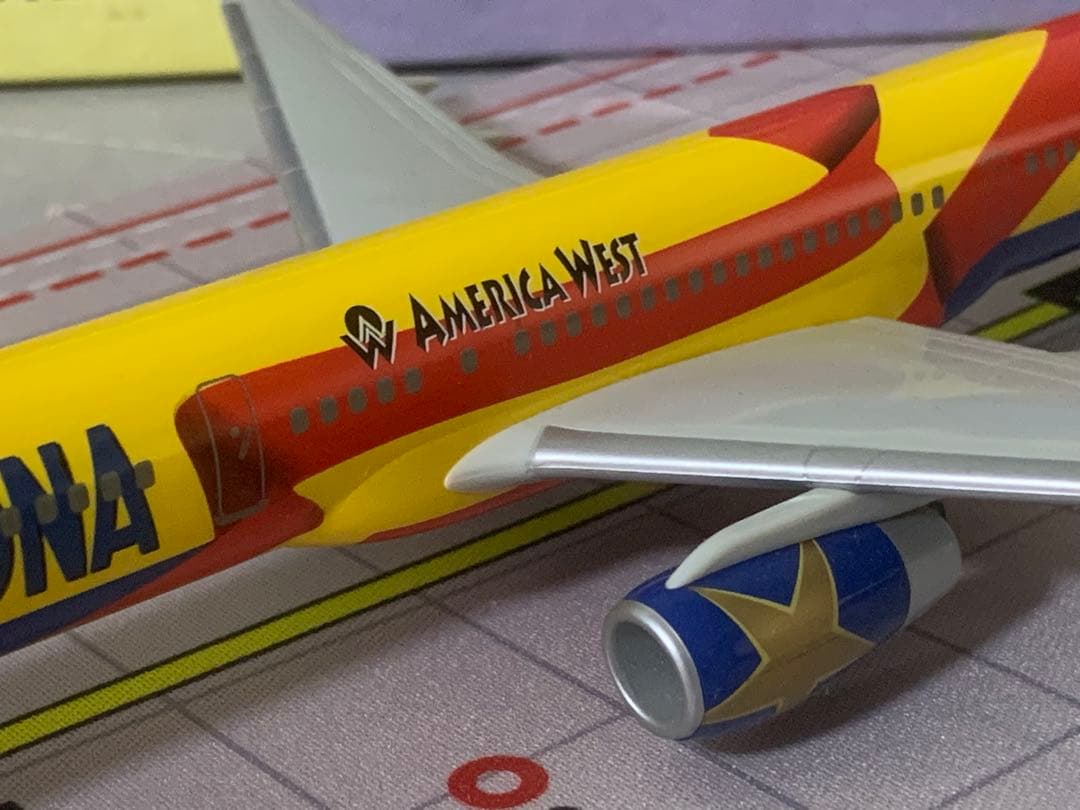 ＮＨ葉月‼️アメリカウエスト航空Ｂ７５７➕ＮＣＡ７４７－８Ｆ二機セット