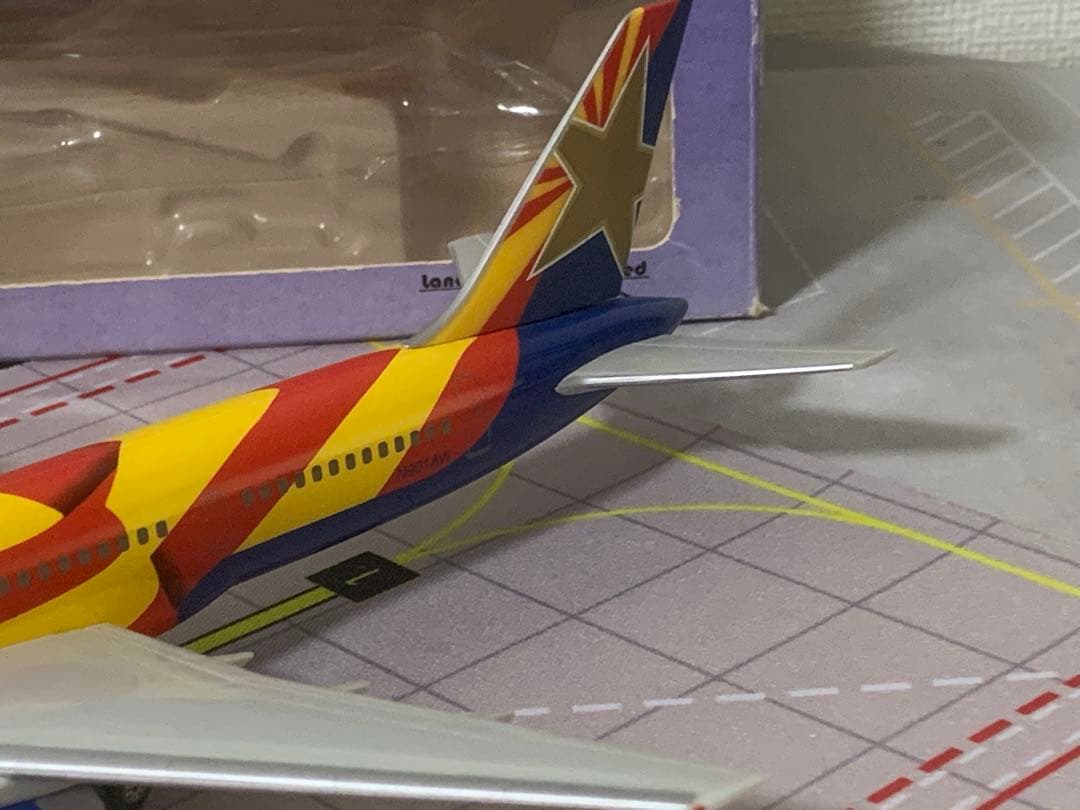 ＮＨ葉月‼️アメリカウエスト航空Ｂ７５７➕ＮＣＡ７４７－８Ｆ二機セット