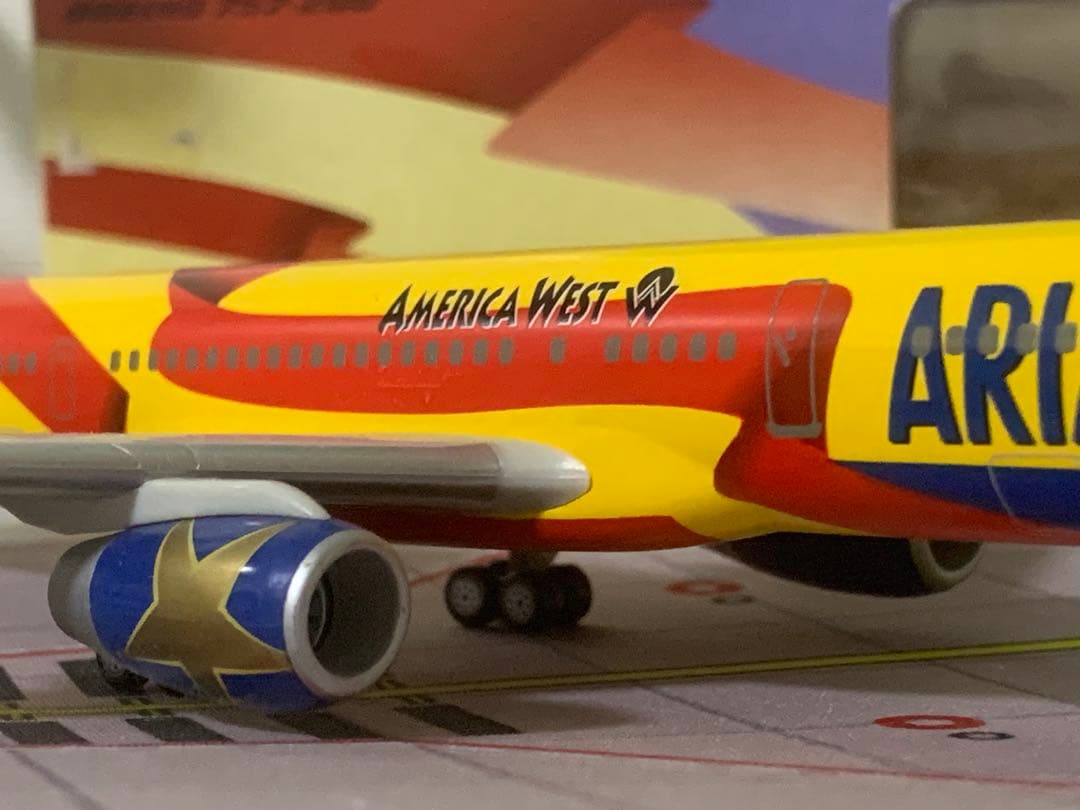 ＮＨ葉月‼️アメリカウエスト航空Ｂ７５７➕ＮＣＡ７４７－８Ｆ二機セット