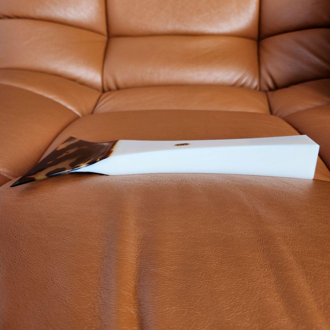 【美品♪欠け無し♪】三味線 撥 本鼈甲 開き12.8cm