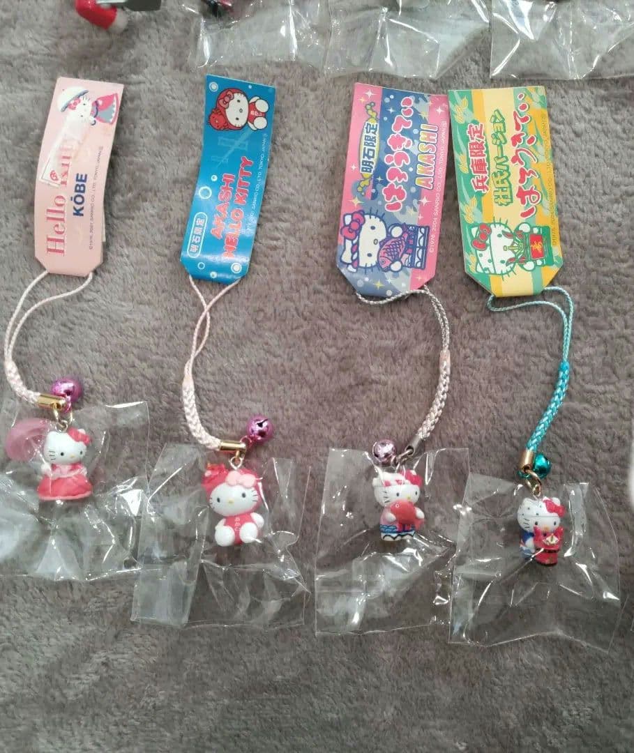 ご当地キティ 根付 8個セット【大阪、兵庫限定】