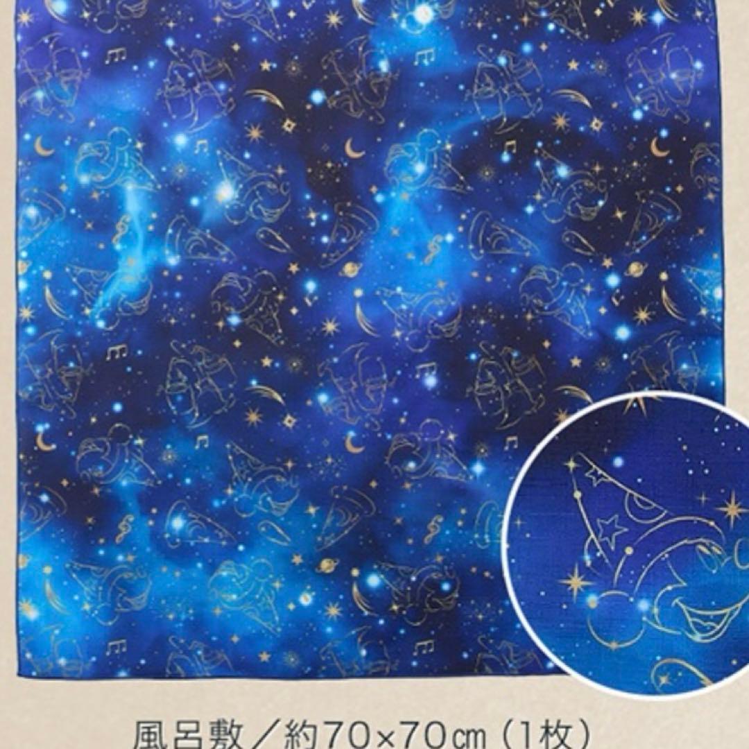 ディズニーミッキー ファンタジア 2026三段重箱　小皿4枚、風呂敷付き