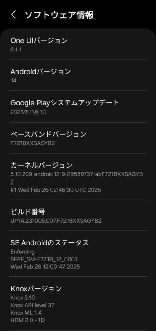 美品 GalaxyZFlip4 128GB グラファイトSIMフリー(ジャンク)