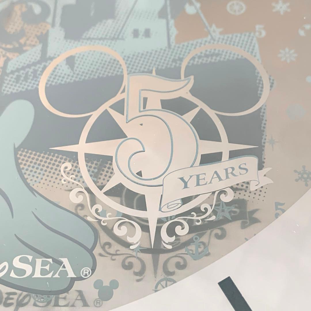 TOKYO DISNEY SEA 5周年 掛け時計 ミッキーマウス　限定
