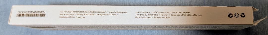 reMarkable Paper Pro ペーパータブレット＋BookFolio