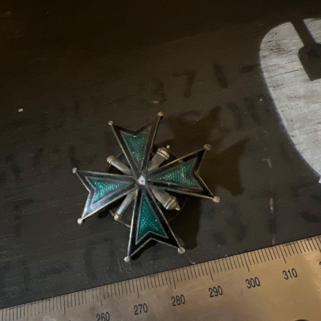 希少　第一次世界大戦　ポーランド　徽章　ビンテージバッジ