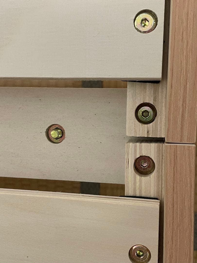 シングル ベッド3段階調整・Engineered Wood Wood