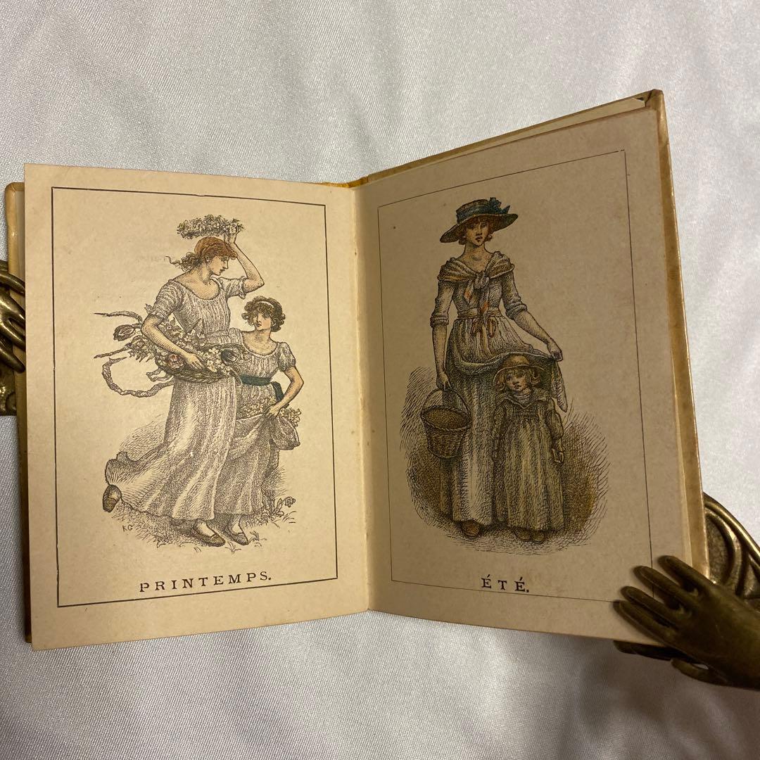 希少1893年フランス語1926年カレンダーケイト・グリーナウェイ　アンティーク