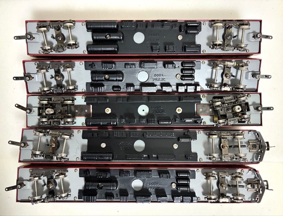 HOゲージ　475系急行形電車　5両セット