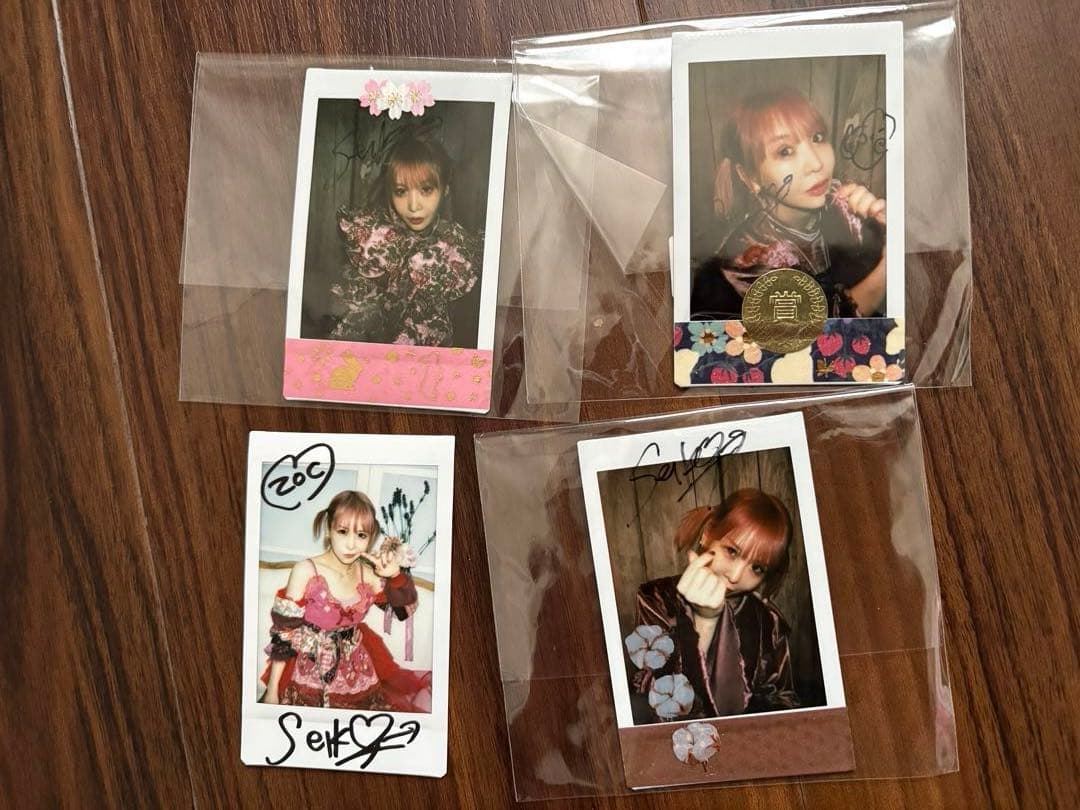 大森靖子　ZOC チェキ　サイン・デコあり　16枚まとめ売り