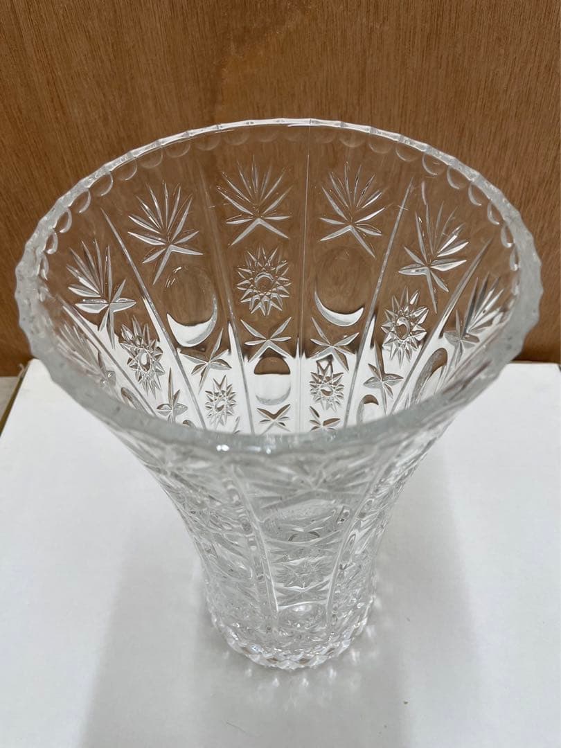 クリスタル花瓶 (大型)