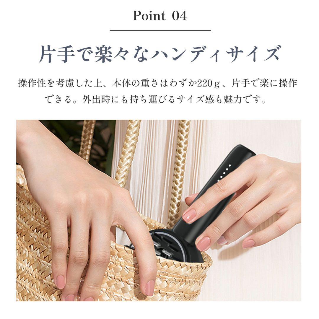 Kiboer 新色追加 電気ブラシ 美顔器 ems 頭皮ケアブラシ 頭皮ケア