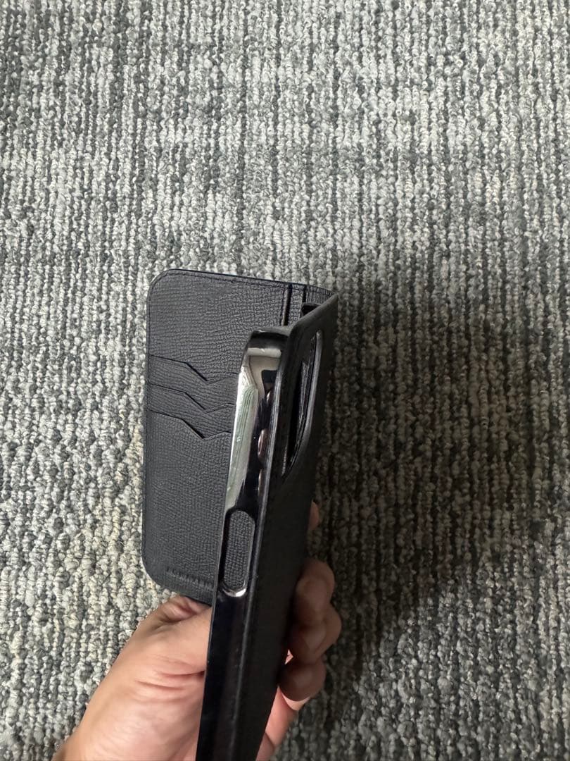 【美品】BONAVENTURA ボナベンチュラ iPhone 15 pro bk