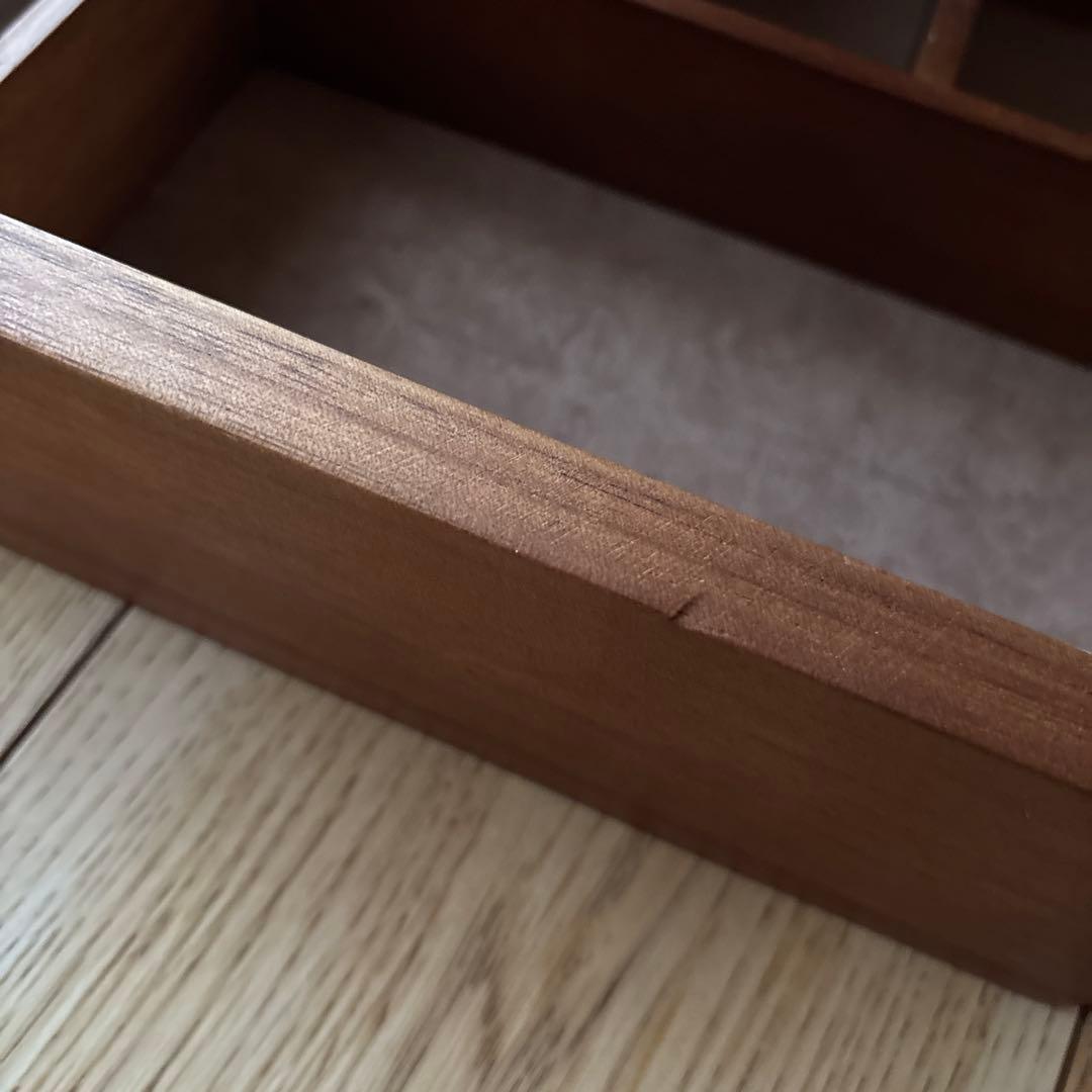 Shanik木製ジュエリーボックス 蓋つき