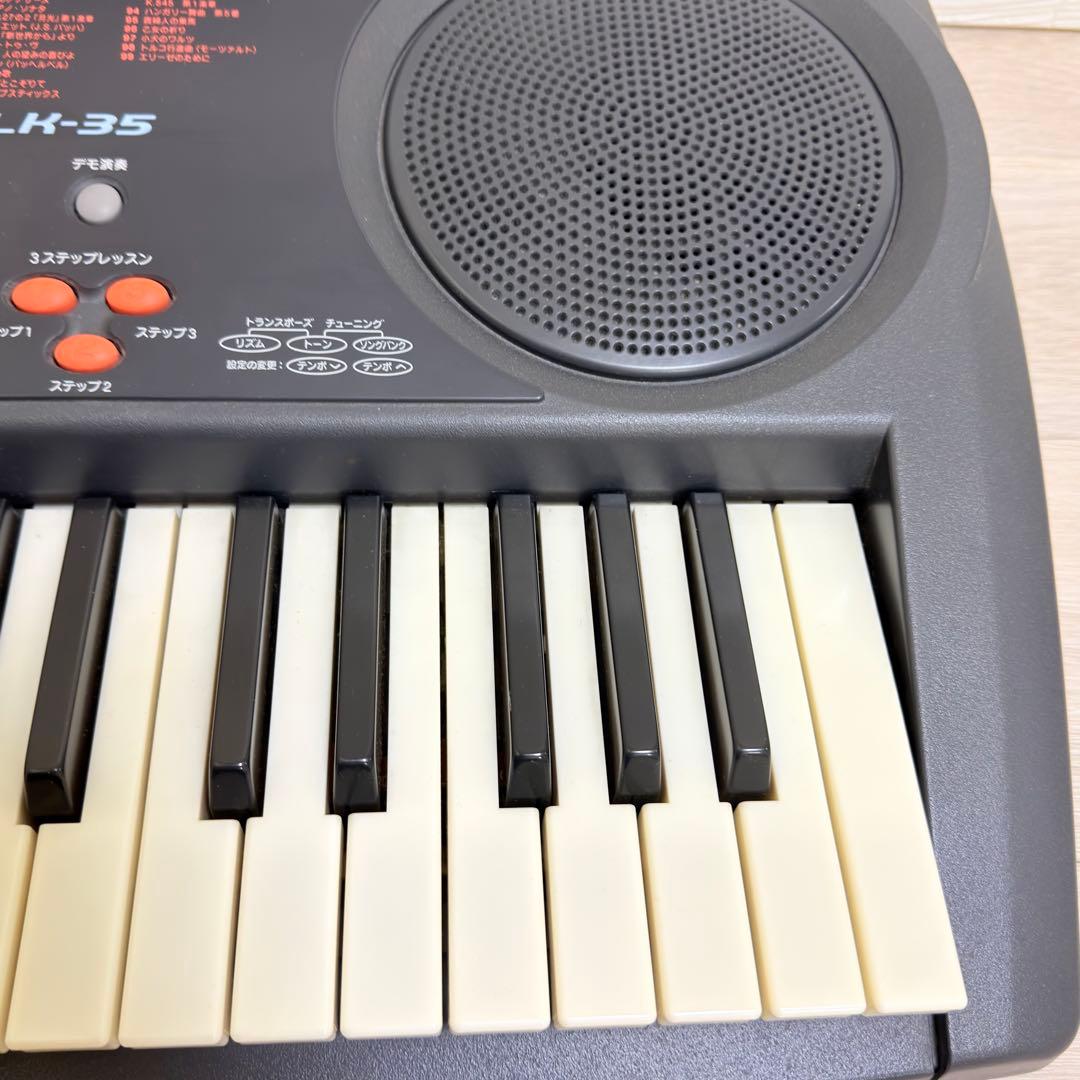 CASIO カシオ 光ナビゲーション キーボード 61鍵盤 LK-35 音楽